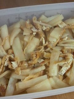 我が家の常備菜!大根のシンプル炒め煮-レシピのメイン写真