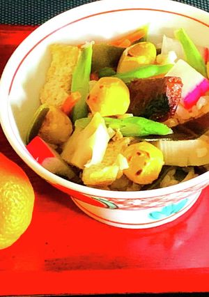 立春大吉ご飯「ん」を重ねて【運】を頂く♡-レシピのメイン写真