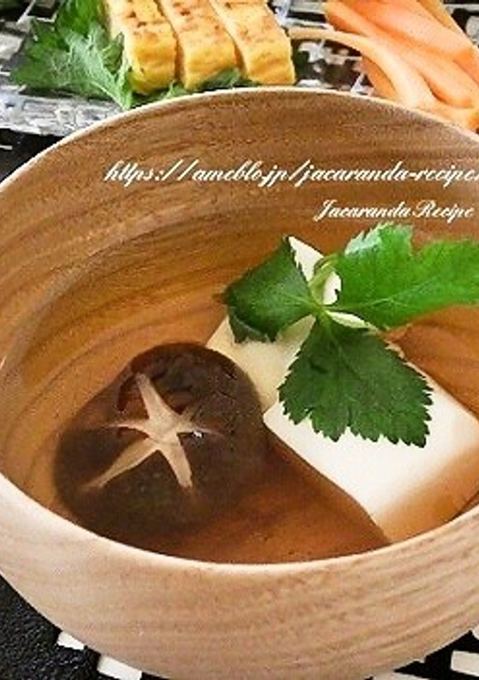 椎茸と豆腐のすまし汁-レシピのメイン写真