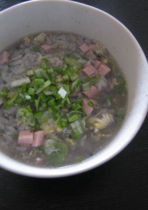 魚肉ソーセージ雑炊！-レシピのメイン写真