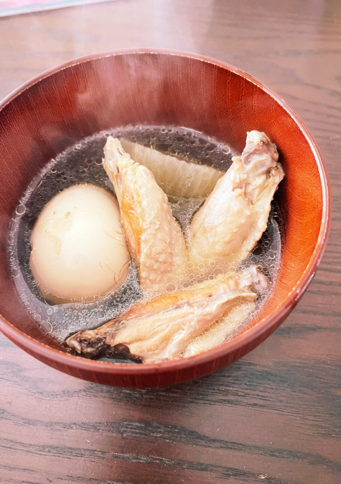 手羽中と大根と卵の煮物-レシピのメイン写真