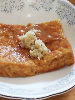 レシピ投稿祭 厚揚げのみそ煮-レシピのメイン写真