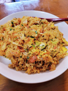 簡単キムチチャーハン-レシピのメイン写真