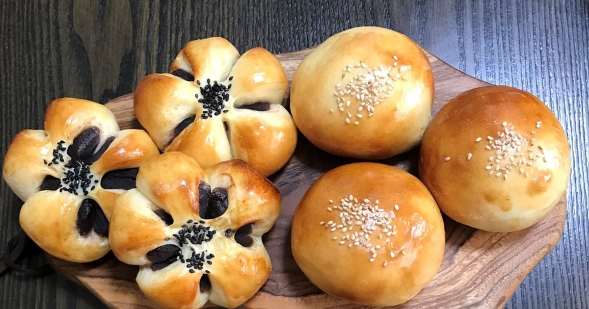 ★あんパン★ 手ごねパン あんぱん by クックA600RV☆ 【クックパッド】 簡単