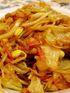 長ネギも入った我が家の焼きそばいかが?-レシピのメイン写真