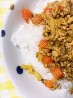 タケノコ入りドライカレー-レシピのメイン写真