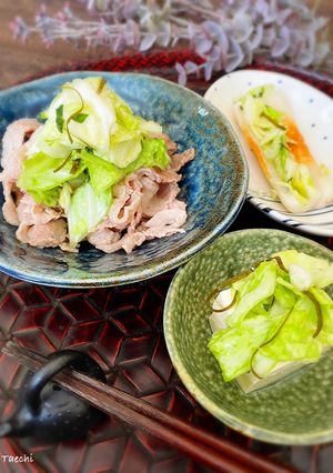 新しい食べ方で痩せ活　簡単キャベツの薬味-レシピのメイン写真