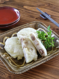 サックリだるまれんこんの肉詰めフリット-レシピのメイン写真