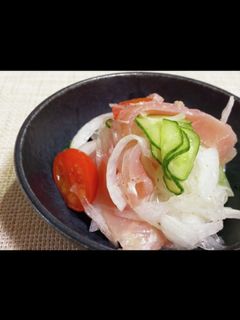 新玉ねぎと生ハムのマリネ-レシピのメイン写真