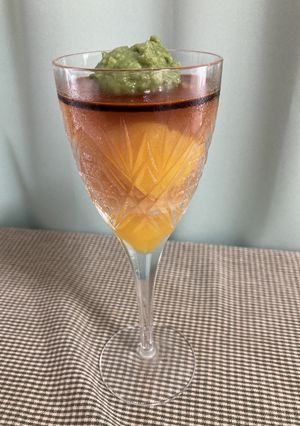介護食　ずんだあんみつ-レシピのメイン写真