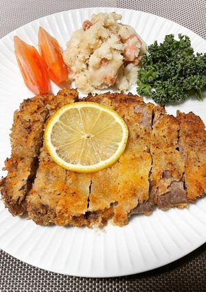 シュニッツェル 牛肉のカツレツ-レシピのメイン写真