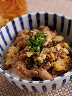 豚肉となすのさっぱり中華丼-レシピのメイン写真