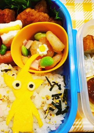 ピクミンキャラ弁-レシピのメイン写真