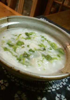 土鍋で美味しい☆七草粥-レシピのメイン写真