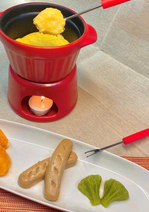 介護食　あったかほっこりチーズフォンデュ-レシピのメイン写真