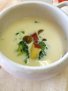 さつまいもの豆乳スープ-レシピのメイン写真