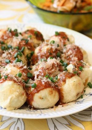 新じゃがのたこ焼き風-レシピのメイン写真