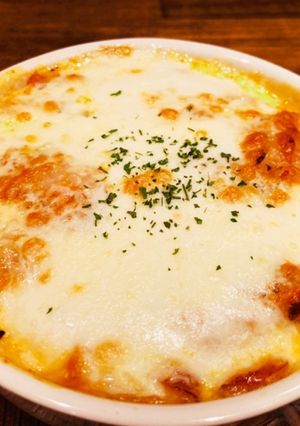 モッツァレラとソーセージのドリア。-レシピのメイン写真