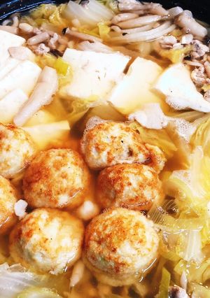 たこ焼き入り鍋-レシピのメイン写真
