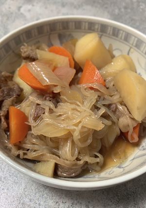 【すき焼きのタレ】簡単☆定番の肉じゃが-レシピのメイン写真