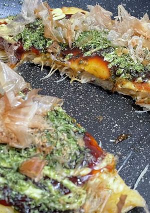 オートミール入り！大根ツマのお好み焼き-レシピのメイン写真