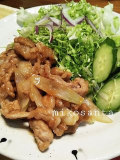 ♫豚のしょうが焼き♫-レシピのメイン写真