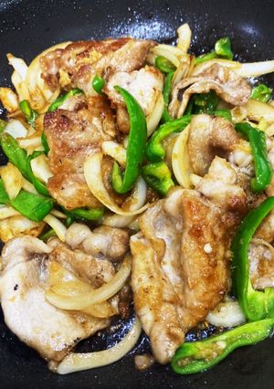 子供も大好きな野菜と豚の生姜焼き-レシピのメイン写真