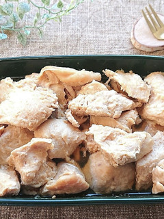 鶏むね肉の味噌マヨ簡単レンチン焼き-レシピのメイン写真