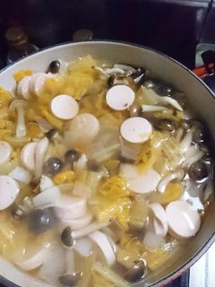 魚肉ソーセージの食べるスープよ-レシピのメイン写真