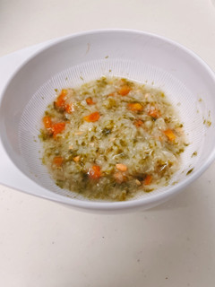 離乳食中期〜鮭と海苔のおかゆ-レシピのメイン写真