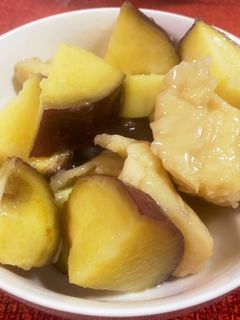 もっちり団子とさつまいもの甘煮-レシピのメイン写真