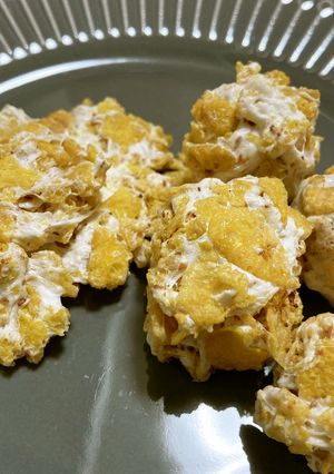 レンジで簡単。マカ入りマシュマロクランチ-レシピのメイン写真
