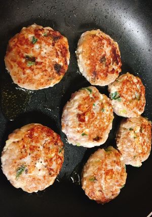 まぐろハンバーグ-レシピのメイン写真