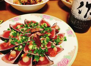 日本酒に合う♪カツオの酒盗のせ-レシピのメイン写真