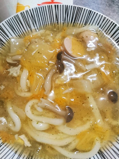 残り野菜スープのあんかけうどん♪♪♪-レシピのメイン写真