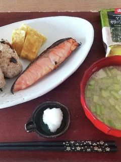 朝ごはん 大根の茎の味噌汁(豚汁)-レシピのメイン写真
