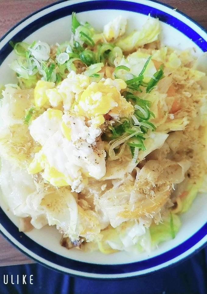 贅沢を極めた和風焼きそば！-レシピのメイン写真