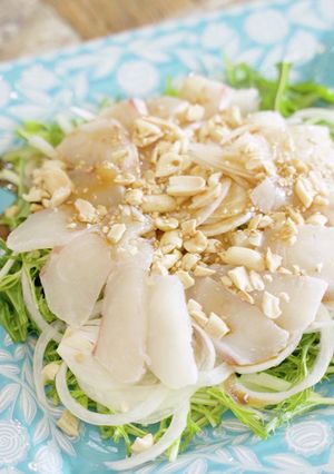 野菜×ナッツ×真鯛で作る中華サラダ-レシピのメイン写真