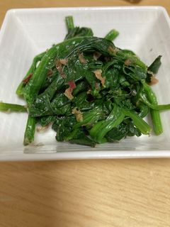 副菜☆ほうれん草のおひたし-レシピのメイン写真
