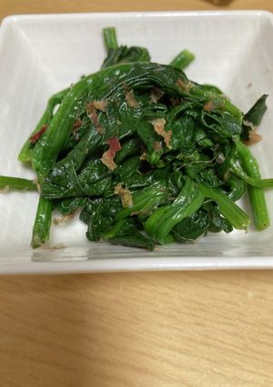副菜☆ほうれん草のおひたし-レシピのメイン写真