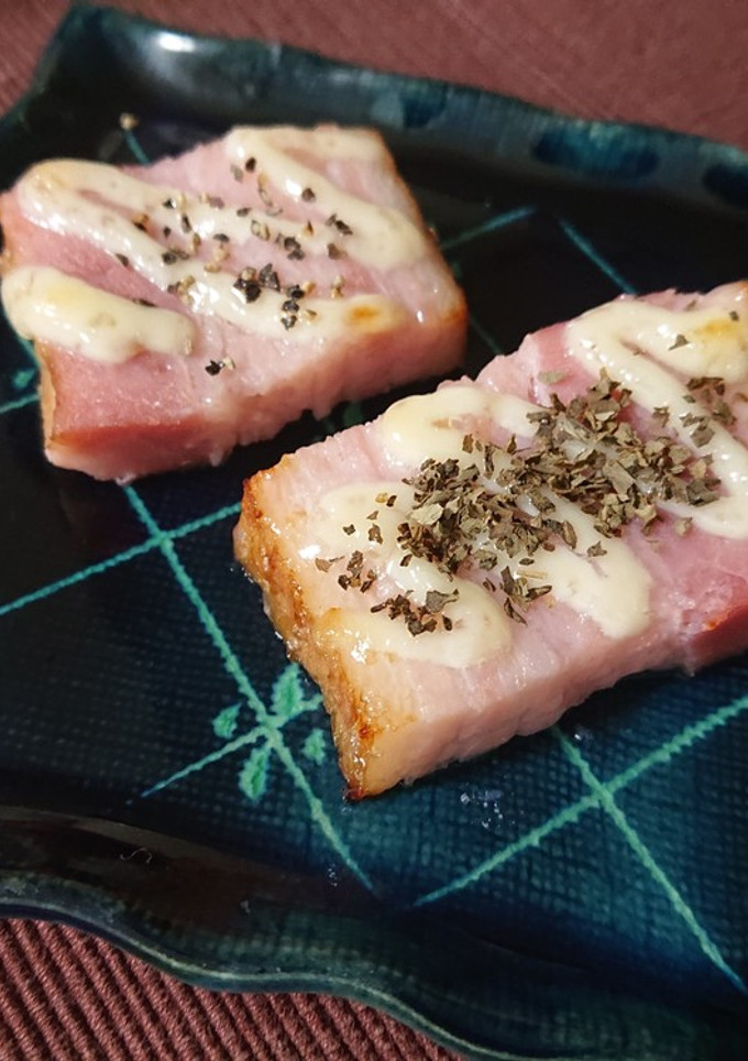 厚切りベーコンのマヨ焼き-レシピのメイン写真