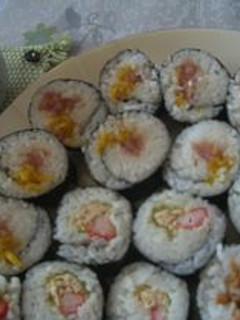 トロたく太巻き~♪-レシピのメイン写真