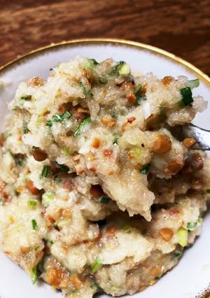 梅おろし納豆だれ-レシピのメイン写真