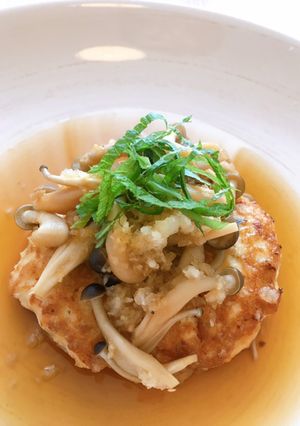 きのこあんかけの和風ハンバーグ-レシピのメイン写真