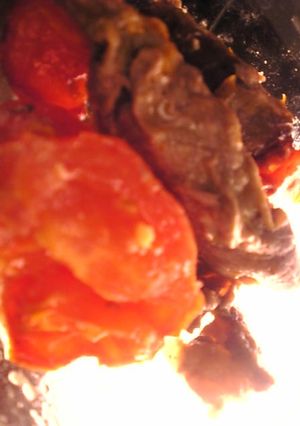 牛肉のチーズ巻きトマトグリル-レシピのメイン写真