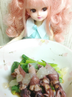 リカちゃん♡なばなと蛍いか小鉢✼·゚-レシピのメイン写真