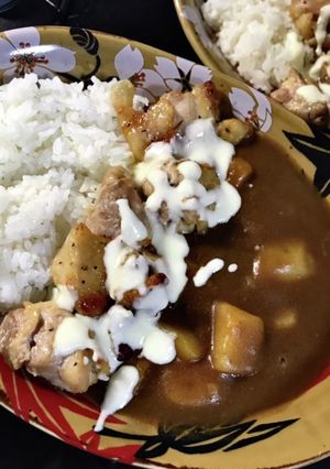 チキンチーズカレー-レシピのメイン写真