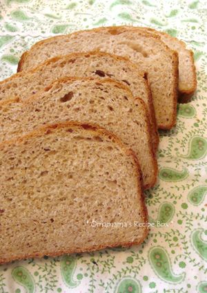 Bread＊ライ麦食パン-レシピのメイン写真