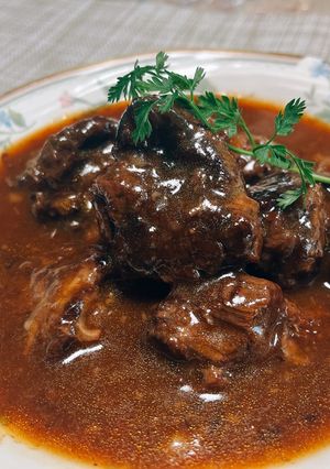 猪肉の赤ワイン煮-レシピのメイン写真