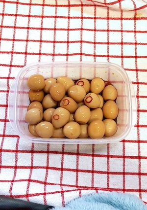 お箸が止まらない♡うずらの甘辛煮☆-レシピのメイン写真